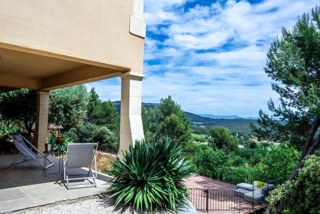 Le Tholonet Villa Lumineuse Avec Piscine Clim 1Ere Etage Vue Panoramique Sur Les Montagnes Sur Le Site De La Sainte-Victoire מראה חיצוני תמונה