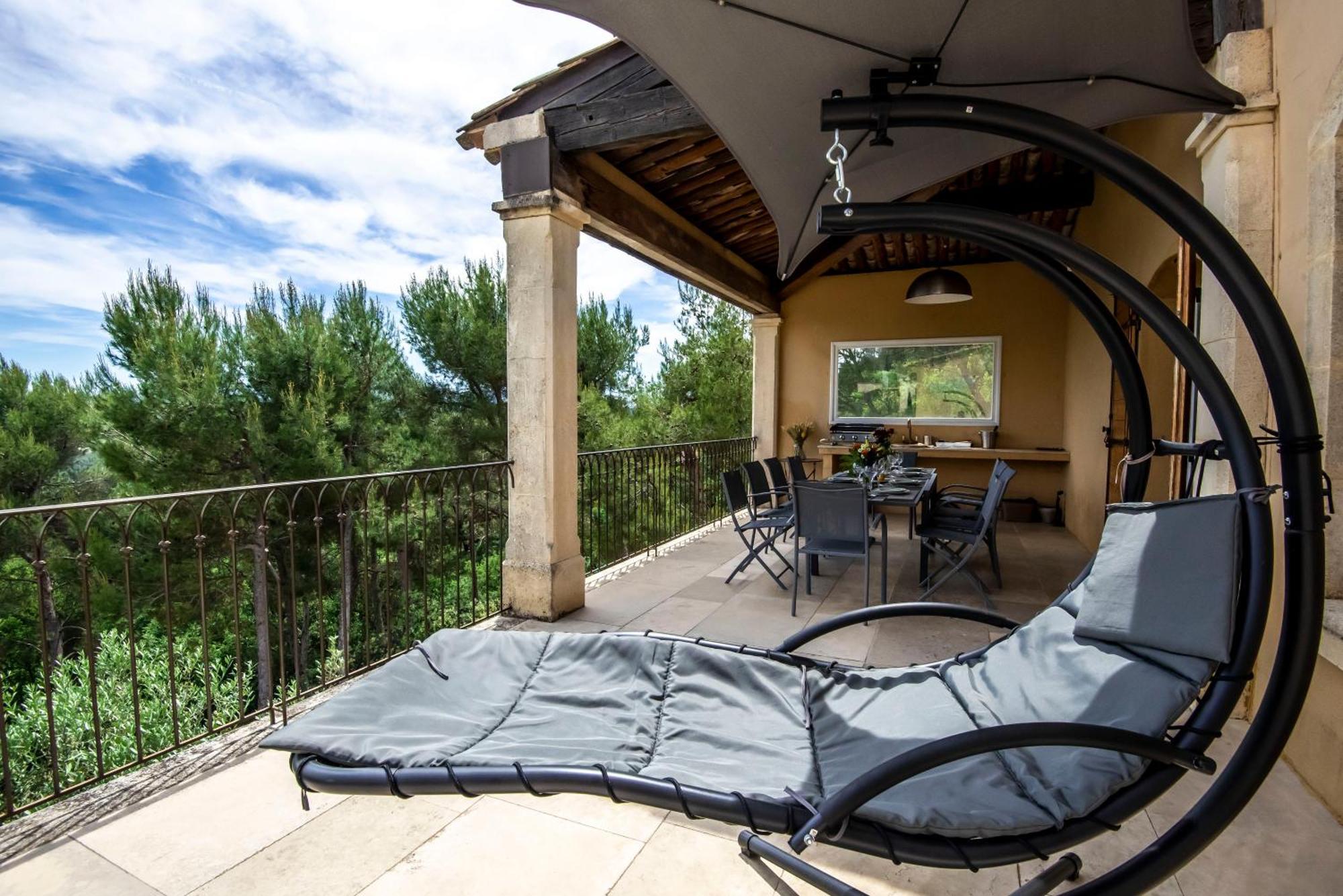 Le Tholonet Villa Lumineuse Avec Piscine Clim 1Ere Etage Vue Panoramique Sur Les Montagnes Sur Le Site De La Sainte-Victoire מראה חיצוני תמונה